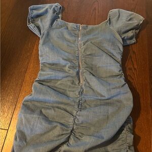 Denim Puff Sleeve Dress